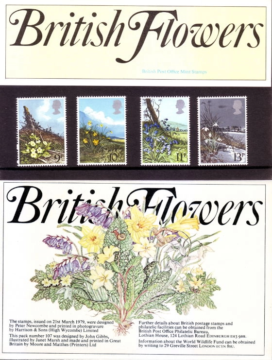 British Flowers Presentation Pack